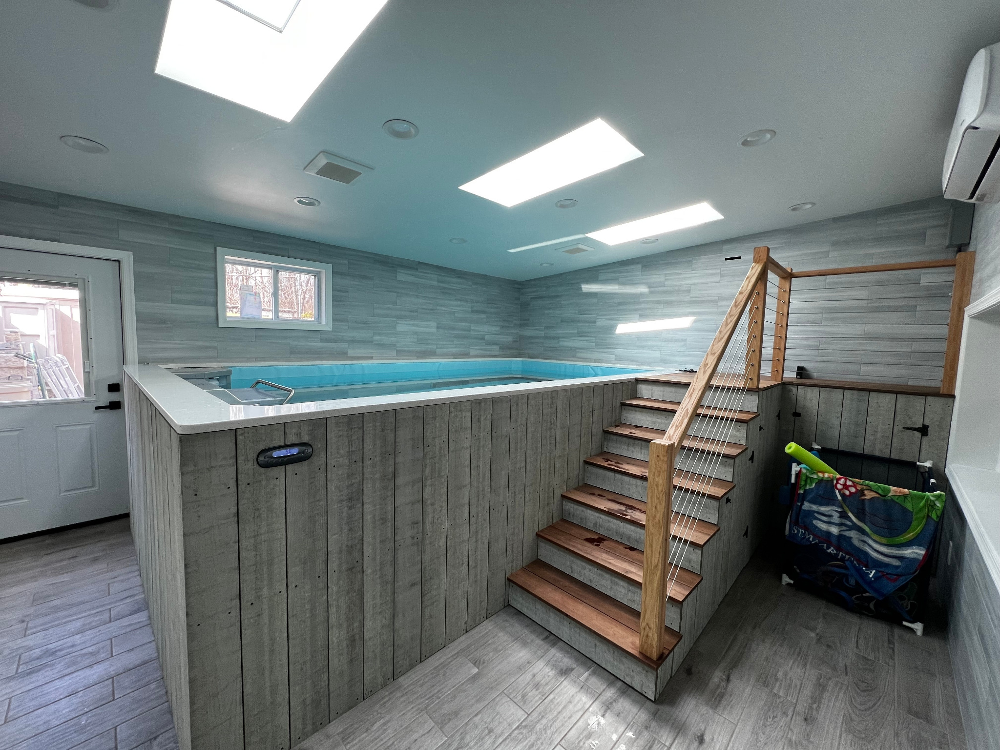Private indoor swimming pool used for individual lessons